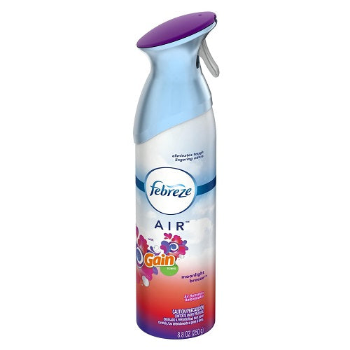 febreze air 8.8oz gain moonlight breeze -- 6 per case