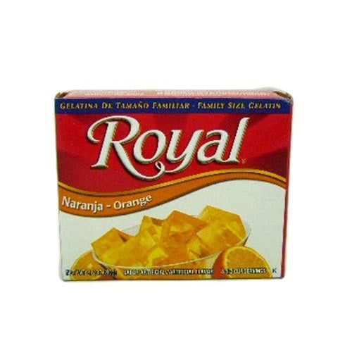 royal gelatin 2.8oz orange -- 12 per case