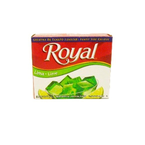 royal gelatin 2.8oz lime -- 12 per case