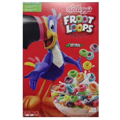 kelloggs cereal 10.1oz froot loops -- 16 per case