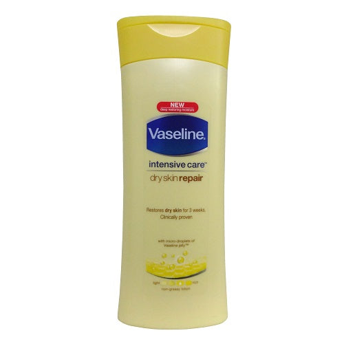 vaseline lotion 400ml dry skin repair -- 6 per box