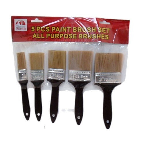 paint brush set 5pc -- 36 per case