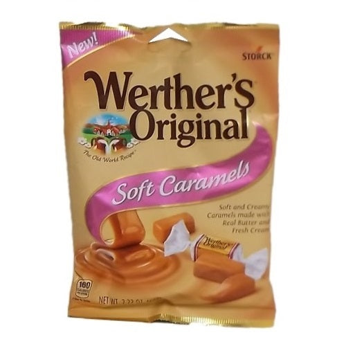 werthers original soft caramels 2.22oz -- 12 per case