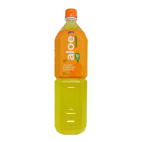 jans aloe vera drink 1500ml mango -- 12 per case