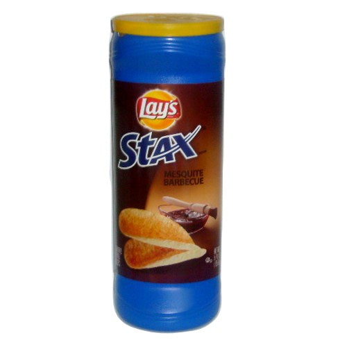 lays stax 5 oz mesquite bbq -- 17 per case