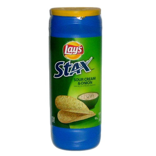 lays stax 5 oz sour cream onion -- 17 per case