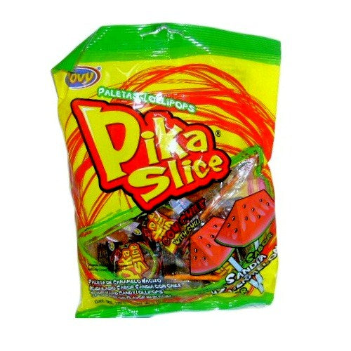 jovy lollipops pika slc watermelon 6oz -- 24 per case