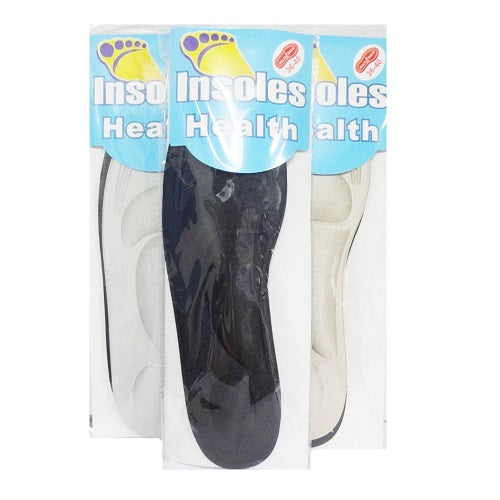 insoles 1pair asst clrs -- 12 per box