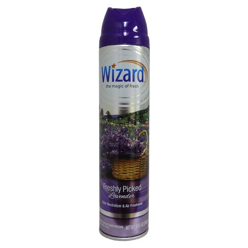 wizard air freshener 10oz freshly lav -- 12 per case