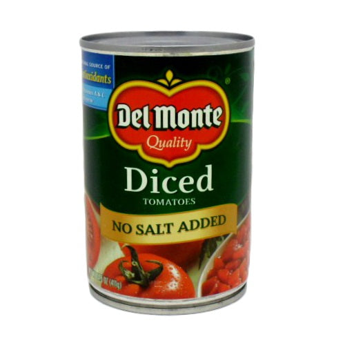 del monte diced tomatoes 14.5oz -- 24 per case