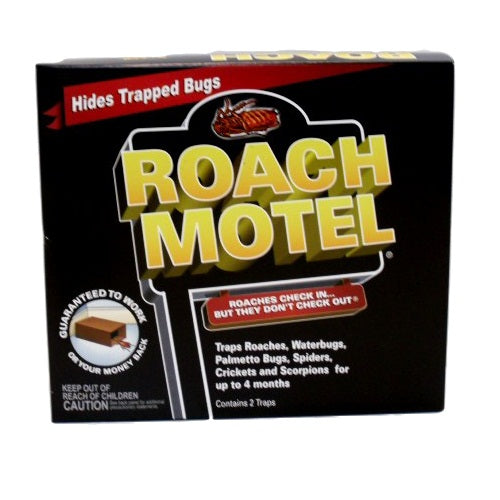 black flag roach motel traps 2ct -- 12 per case