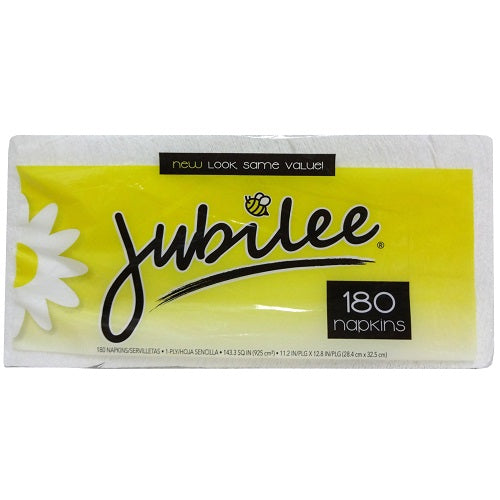 jubilee napkins 160ct 1- ply -- 18 per case