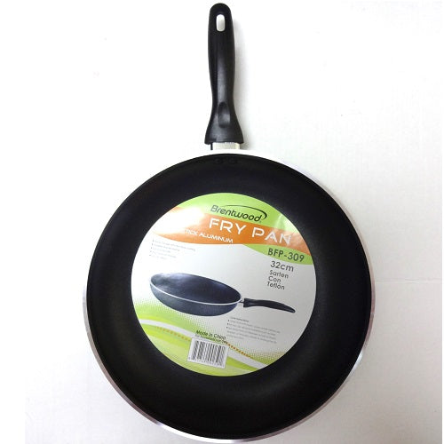 brentwood fry pan 13in round gray -- 12 per case