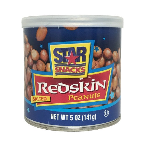 s.s peanuts redskin 5oz rstd salted -- 24 per case