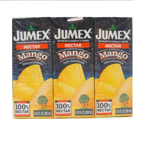 jumex mini brick 3pk mango 6.76oz -- 8 per case