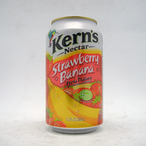 kerns nectar 11.5oz strawb- banana -- 24 per case