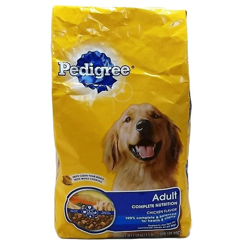 pedigree 3.5 lbs complete nutrition bag -- 4 per case