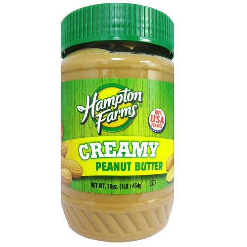 h.f peanut butter 16oz creamy -- 12 per case