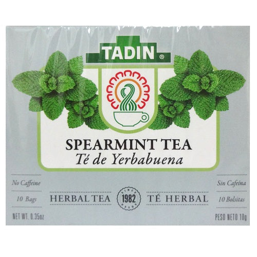 tadin herbal tea spearmint -- 48 per case