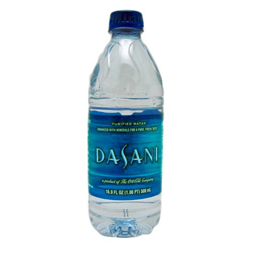 dasani water 16.9oz -- 24 per case