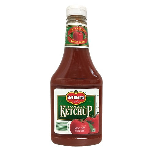 del monte ketchup 24oz -- 12 per case