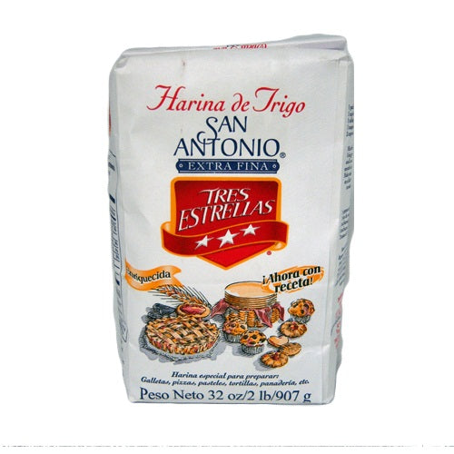 tres estrellas san antonio flour 32oz -- 10 per case