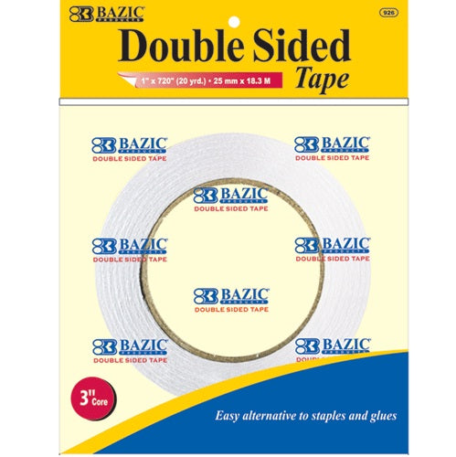 tape double sided -- 24 per box