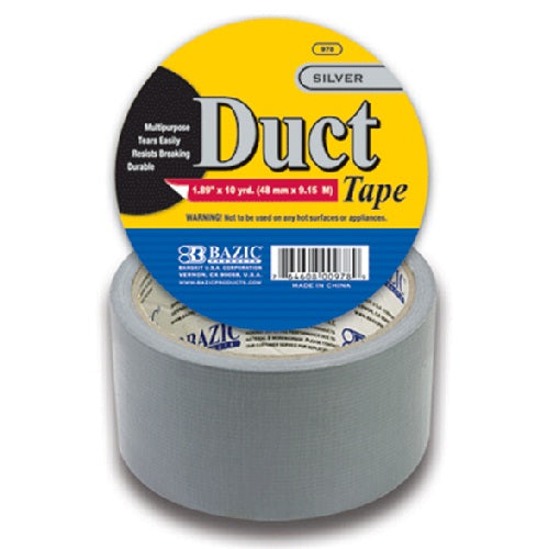 tape duct silver 1.89 x 10y -- 36 per case