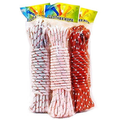 clothes rope 10m asst clrs -- 12 per box