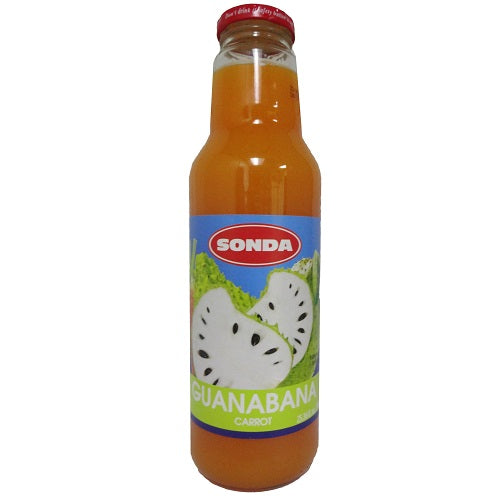 sonda juice 25.36oz guanabana carrot -- 8 per case