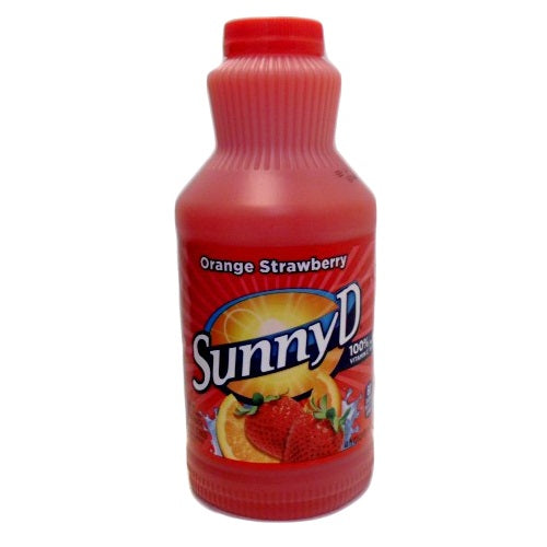 sunny d 40oz orange strwbry -- 8 per case