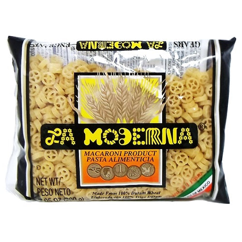 la moderna pasta 7.05oz gears -- 20 per case