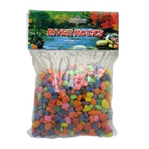 fish tank gravel mix colors 500g -- 24 per case