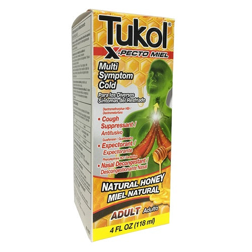 tukol xpecto miel multi- symptom 4oz adul -- 6 per box