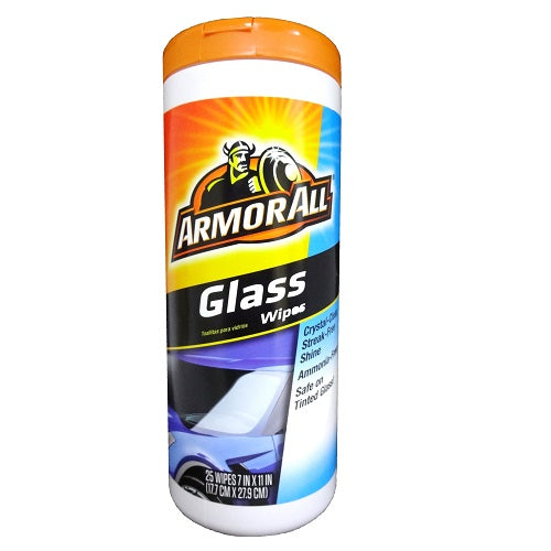 armor all protectant wipes 25ct glass -- 6 per case