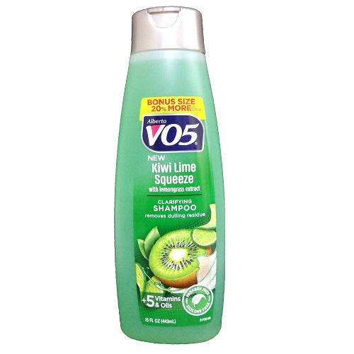 v-o5 shamp 15oz kiwi lime squeeze -- 6 per case