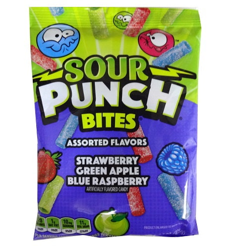 sour punch bites asst flvrs 3.7oz -- 12 per case