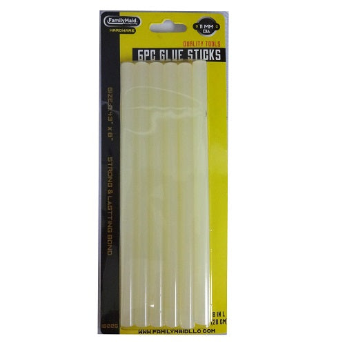 glue sticks 6pc clear -- 24 per box