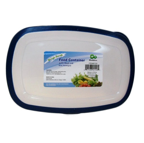 food storage container 63oz rect -- 24 per case