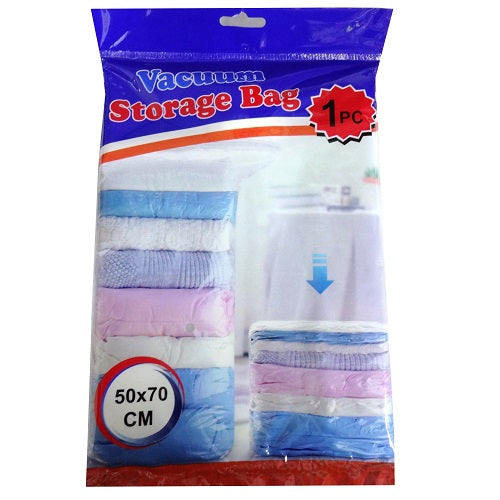 vacuum storage bag 50x70 1pc -- 24 per case