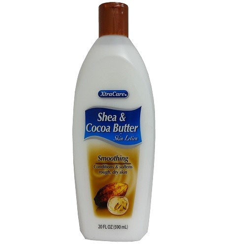 xtra care skin lotion 20oz shea cocoa -- 12 per case