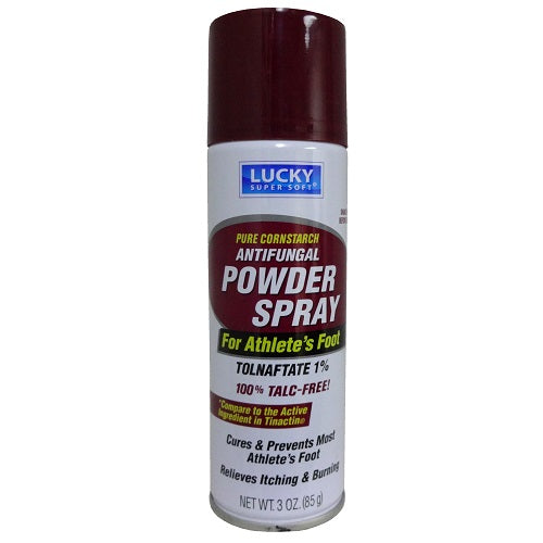 lucky foot powder spray 2oz -- 12 per case