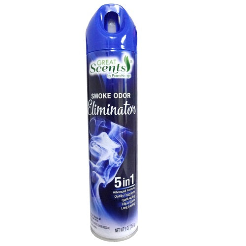 g.s air fresh 9oz smoke odor eliminator -- 12 per case