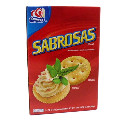 gamesa sabrosas crackers 12.6oz -- 12 per case