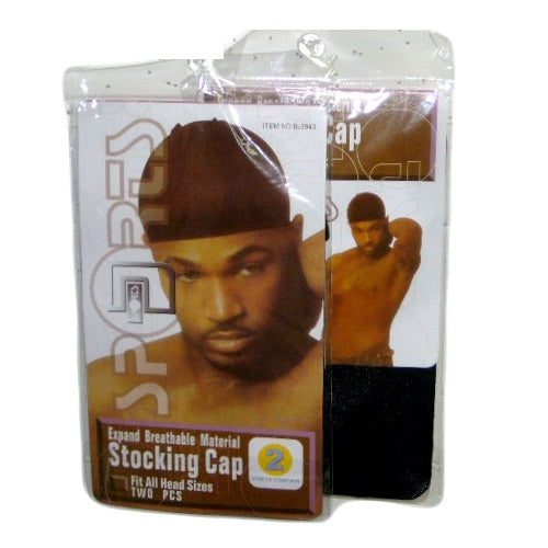 stocking cap black one size -- 24 per box