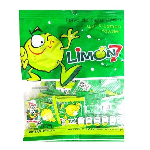 limon 7 40ct salt lemon powder -- 24 per case