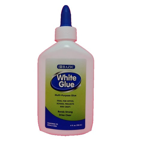 white glue 4oz w-pdq display -- 12 per box