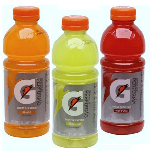 gatorade g 20oz variety original -- 24 per case