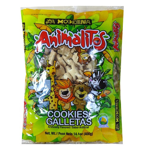 la moderna animal cookies 14.1oz -- 20 per case