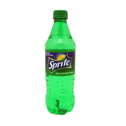 sprite soda 16.9oz pet bottle -- 24 per case